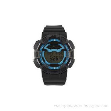 Stainless Steel Back Water Resistance Analog Digital Watche